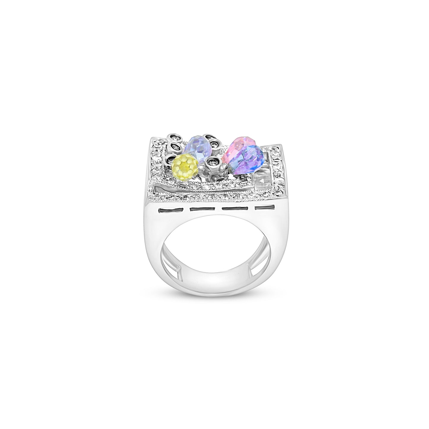 Radiant Blossom Ring