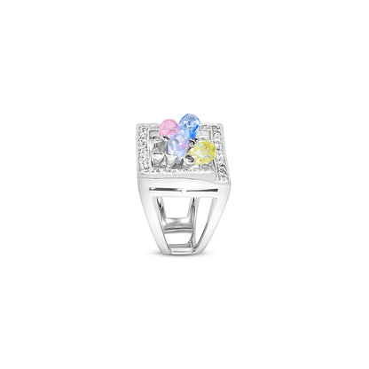 Radiant Blossom Ring