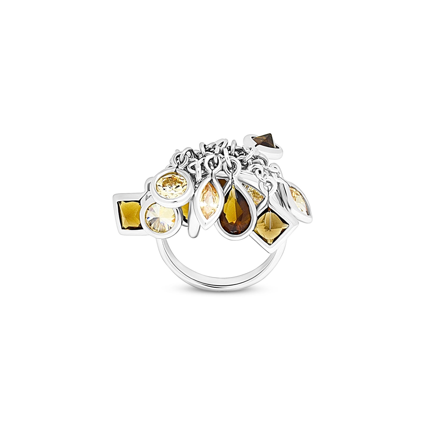 Cascade Charm Ring