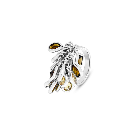Cascade Charm Ring