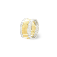 Silver&Gold Fusion - Yellow Crown Ring image