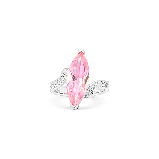 Pink Marquise Ring