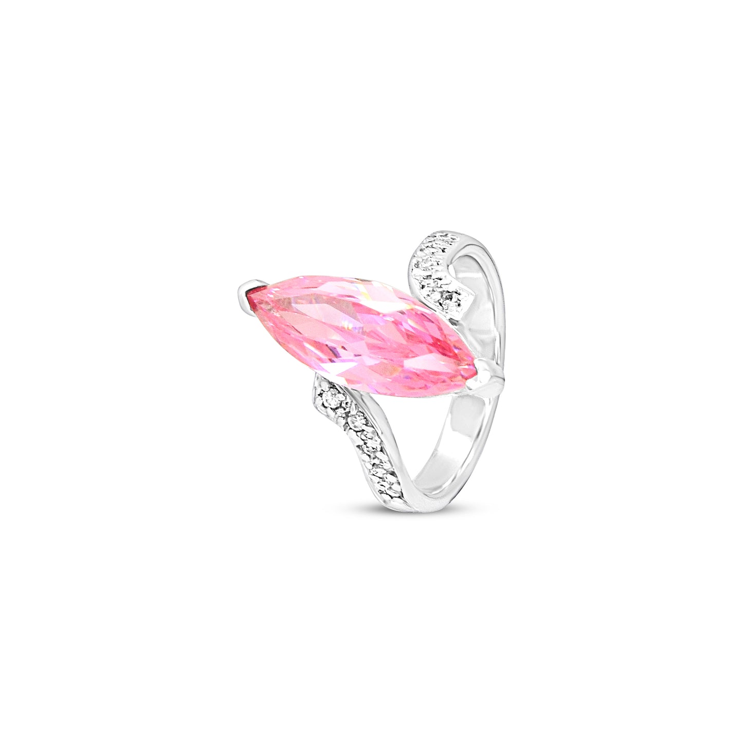 Pink Marquise Ring