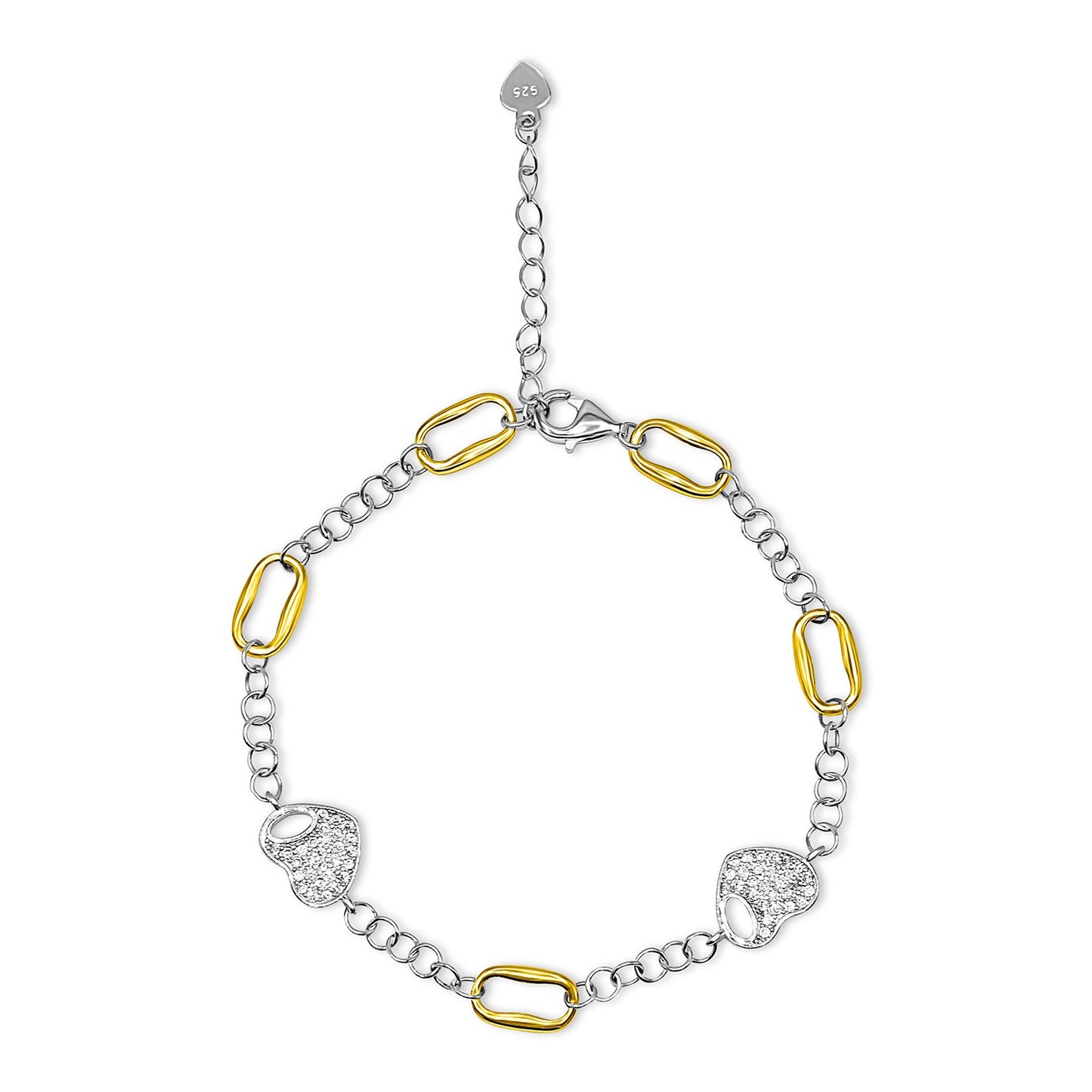 Chain Heart Bracelet