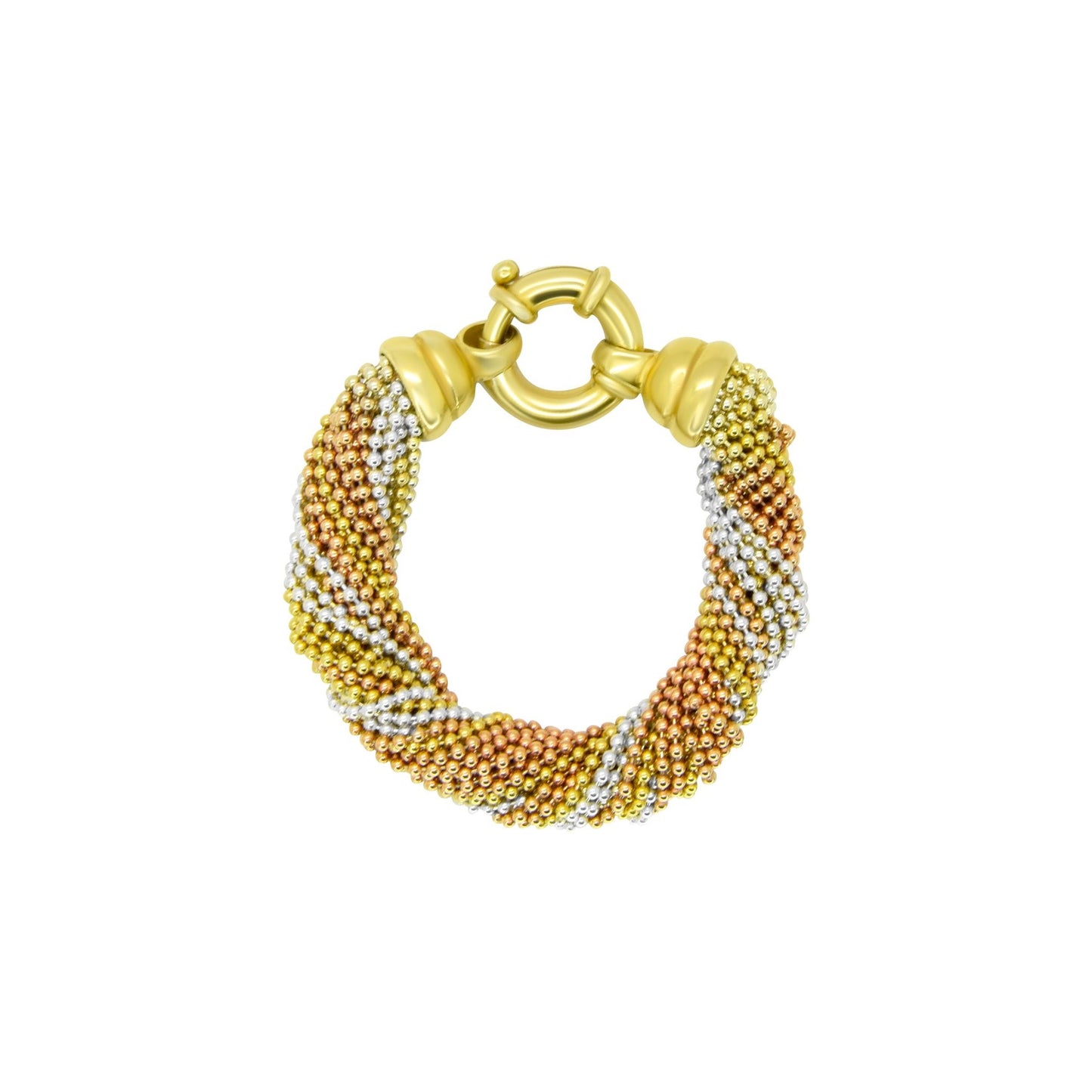 Tri-color Link Bracelet - 27L
