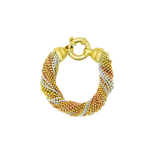 Tri-color Link Bracelet - 27L