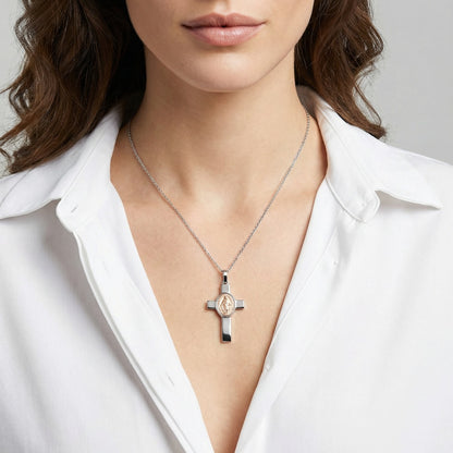 Madonna Center Cross