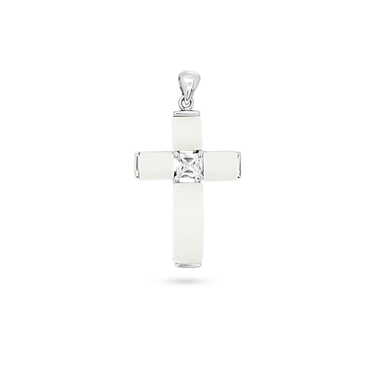 Ivory Tile Cross