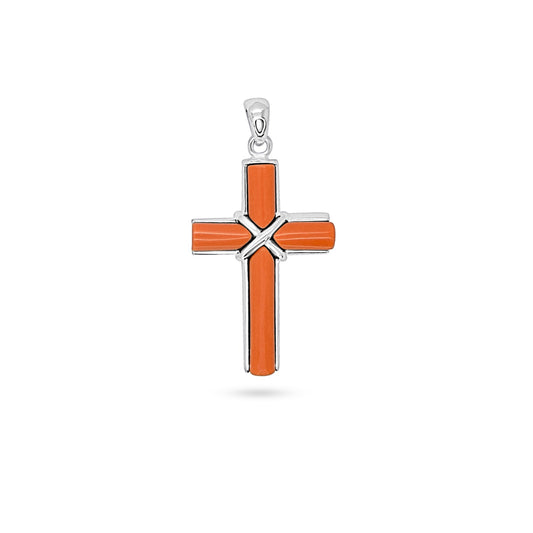 Salmon Tile Cross