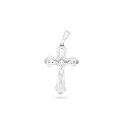 Plain Orthodox Crucifix Pendant