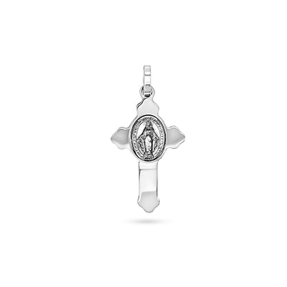 Madonna Trefoil Cross