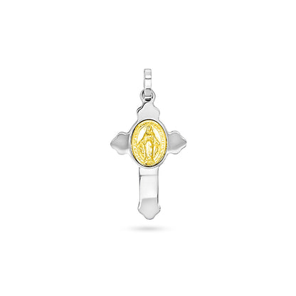 Madonna Trefoil Cross
