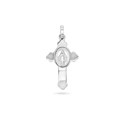 Madonna Trefoil Cross