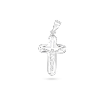 Soft Perforated Crucifix Pendant