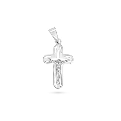 Soft Perforated Crucifix Pendant