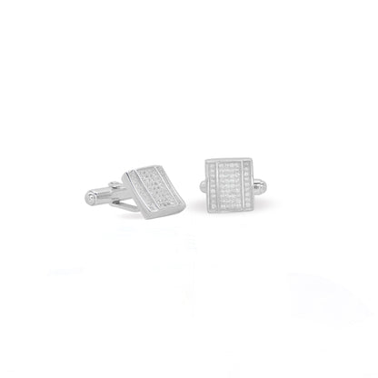 Square Zircon Cufflink WR