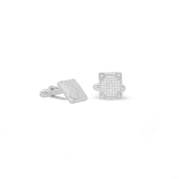 Square Zircon Cufflink WH image