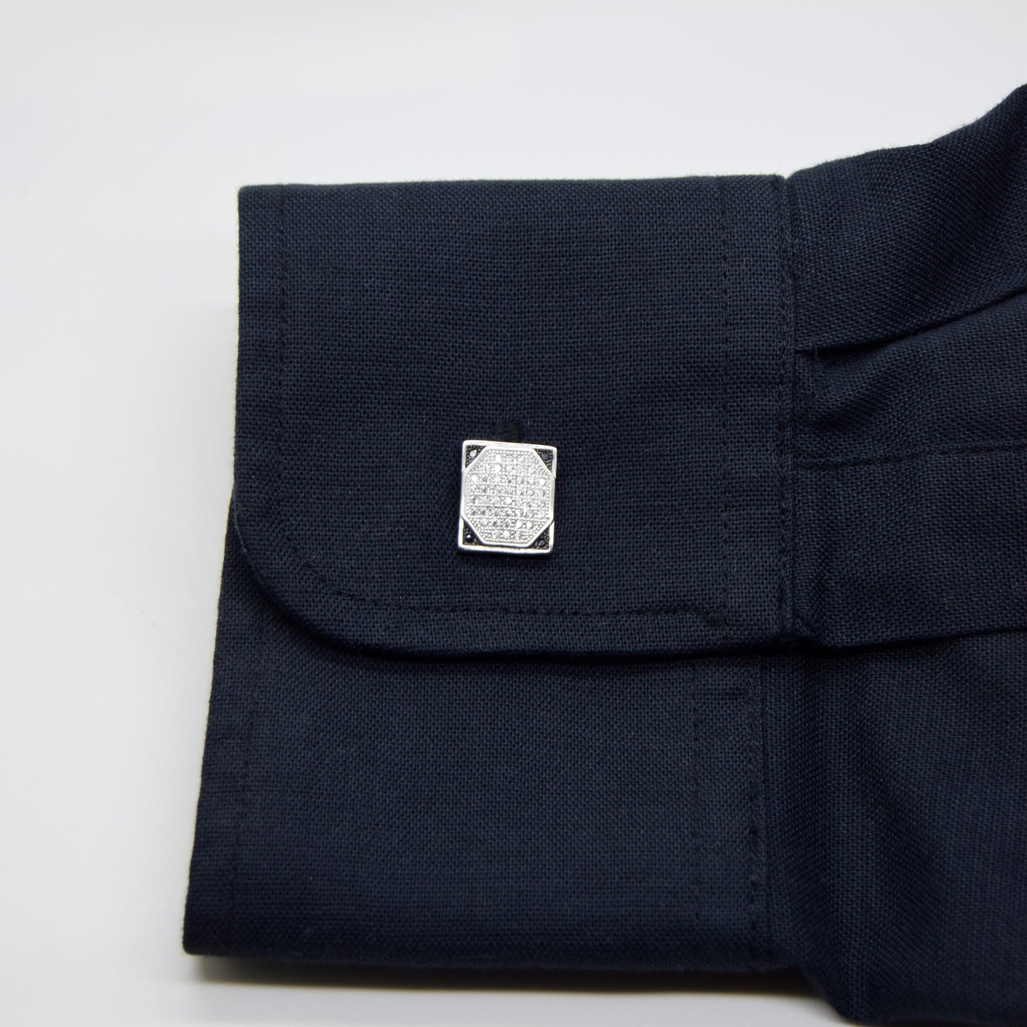 Square Zircon Cufflink BH