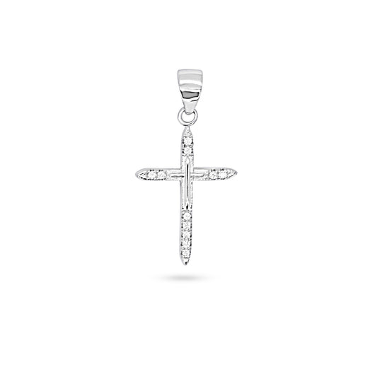 Sparkling Cross Pendant
