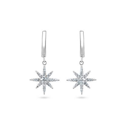 Northern Star Dangle Earring