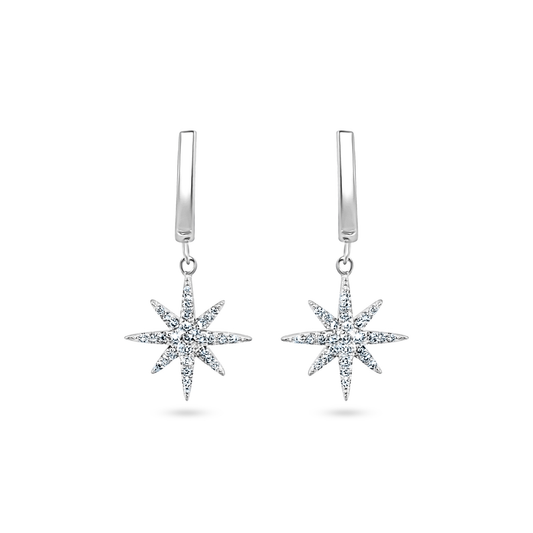 Northern Star Dangle Earring