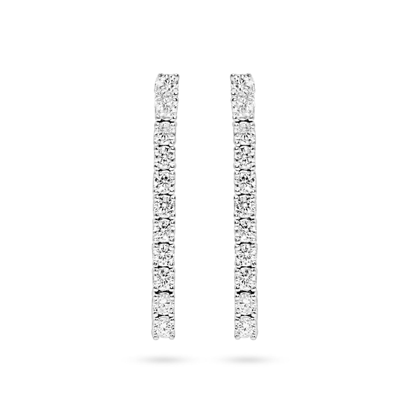 Tennis Drop Earrings