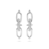 Spike & Link Drop Earrings image