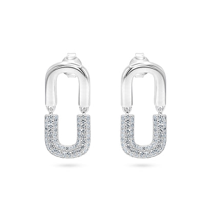 U-Link Pavé Dangles