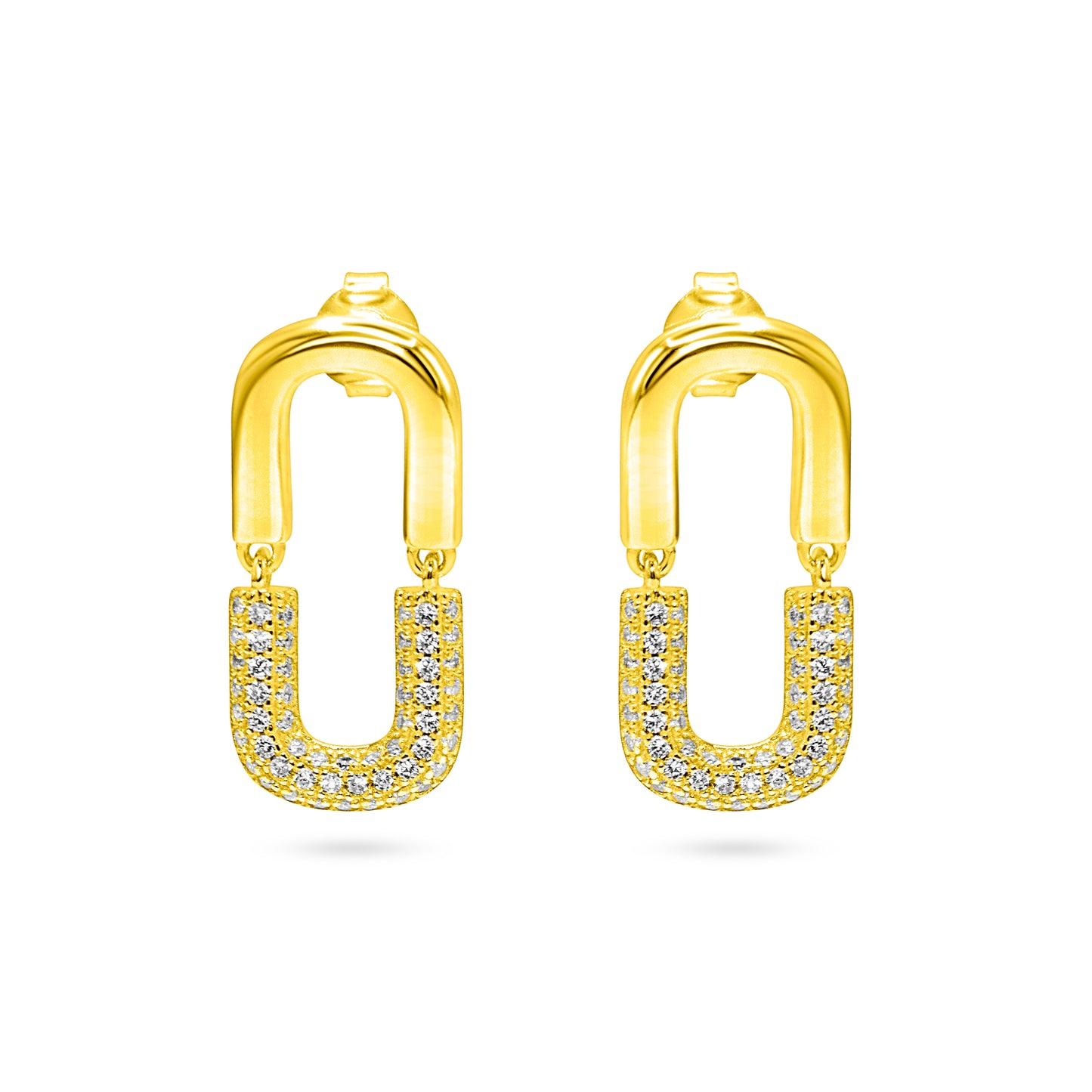 U-Link Pavé Dangles