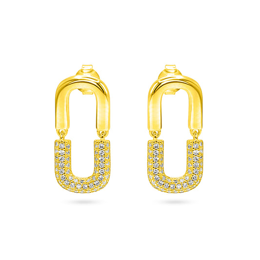 U-Link Pavé Dangles