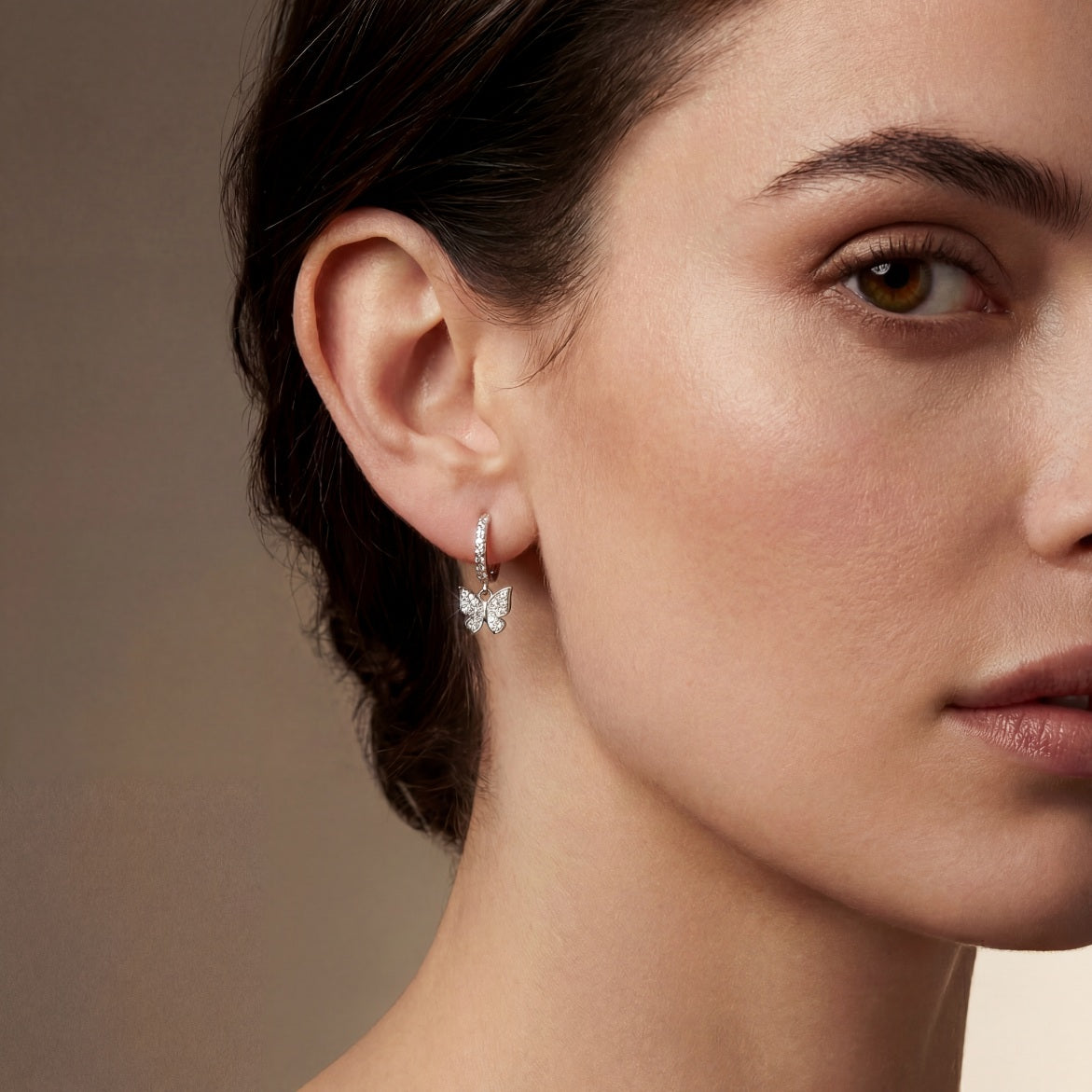 Butterfly Shimmer Earring Drop