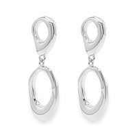Double Link Drop Dangle Earring image
