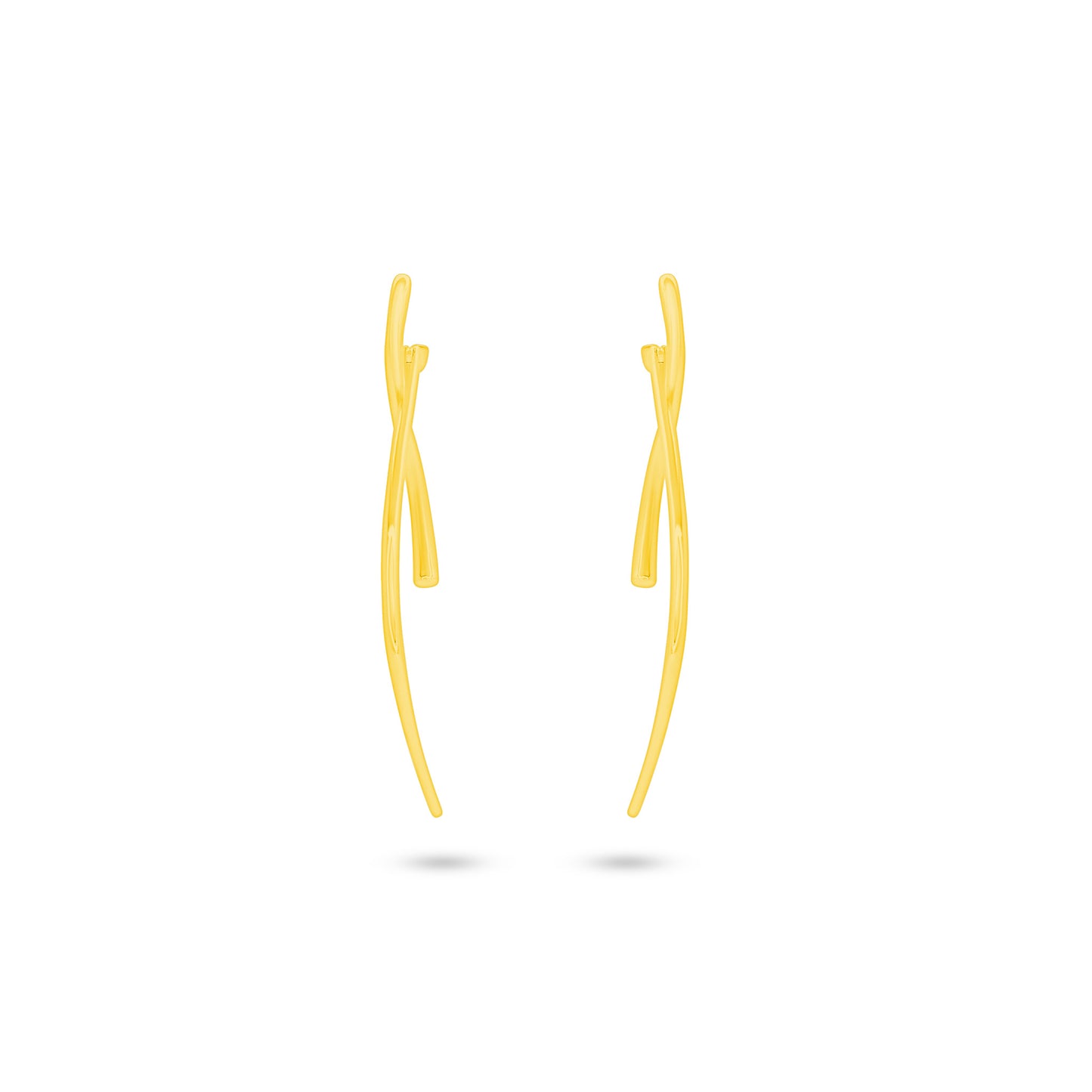 Contemporary Drop Earrings