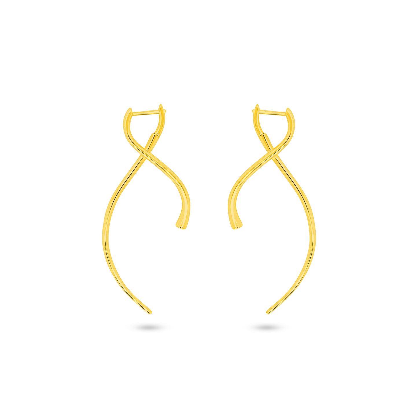 Contemporary Drop Earrings