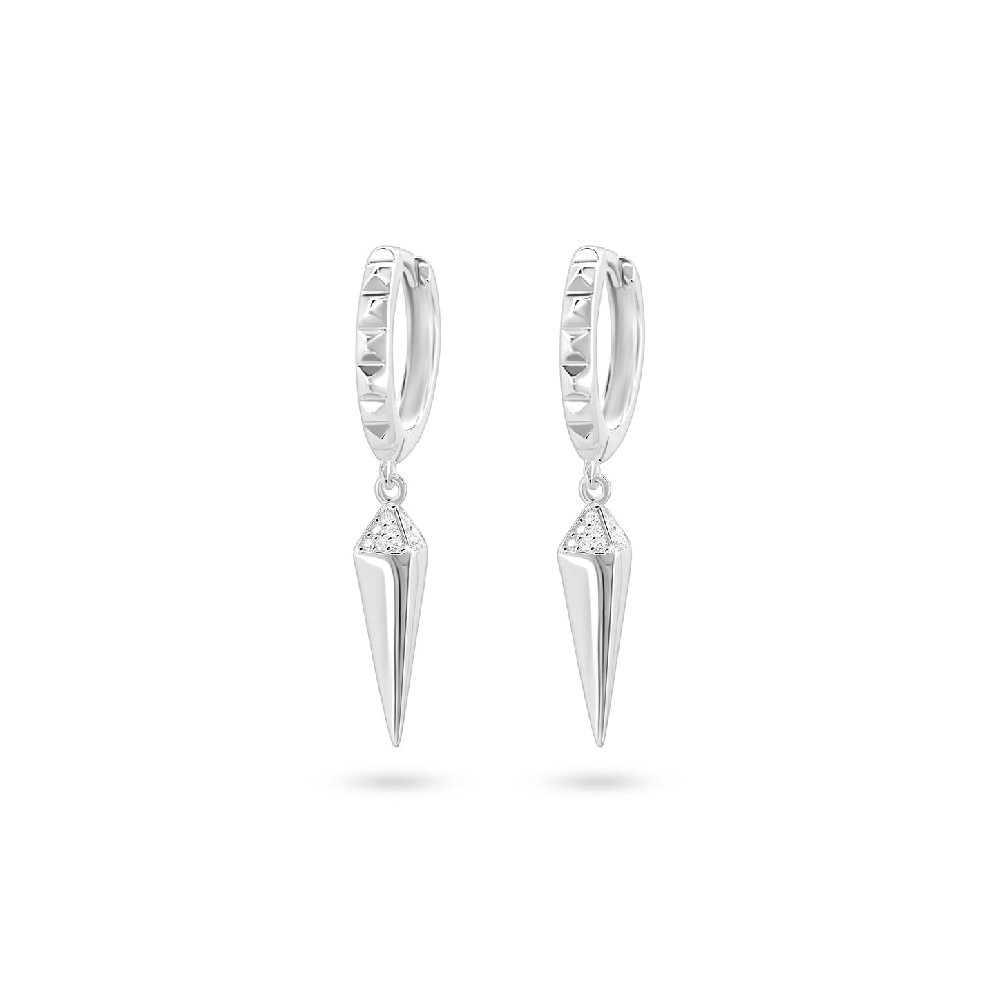 Elegant Spike Drop Earrings