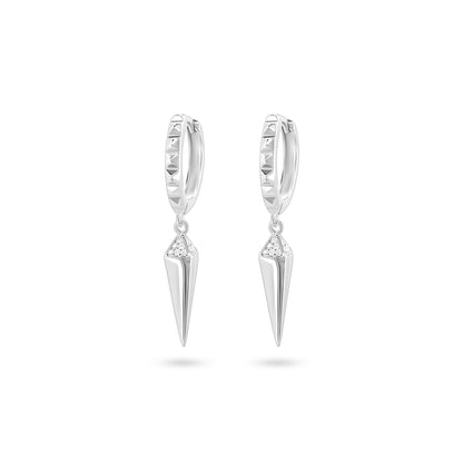 Elegant Spike Drop Earrings