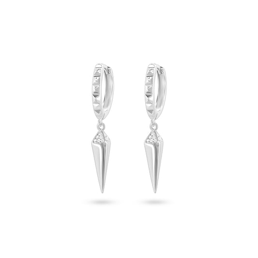 Elegant Spike Drop Earrings