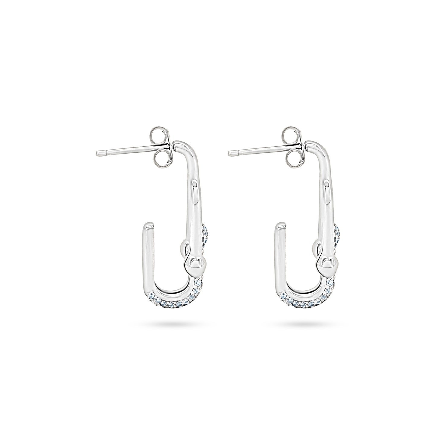 Dazzling Loop Earrings