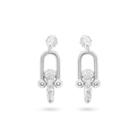 Dazzling Loop Earrings image