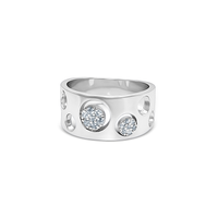 Orbit Pavé Cutout Ring image