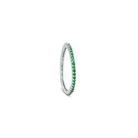 Green Zircon Stackable Ring image