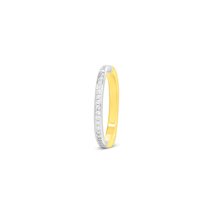 Gold and Silver Accent Band