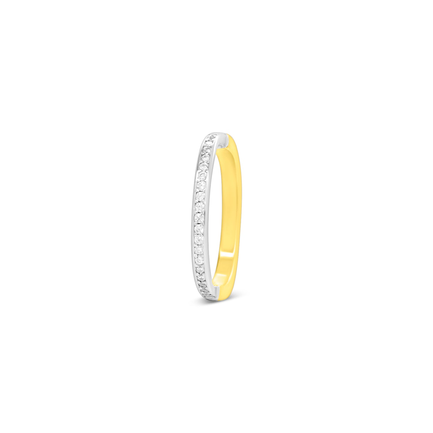 Gold and Silver Accent Band