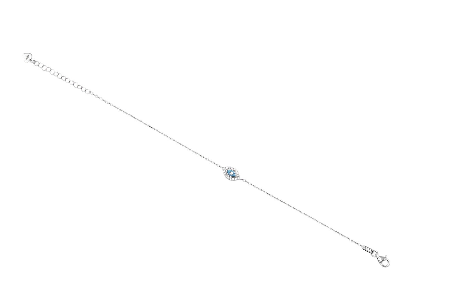 Small Evil-eye Marquise Amulet Bracelet