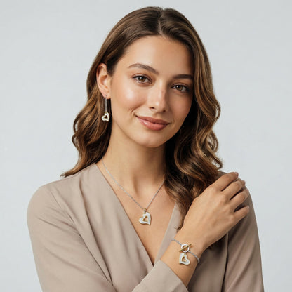 Heart Ensemble with Peal Shell
