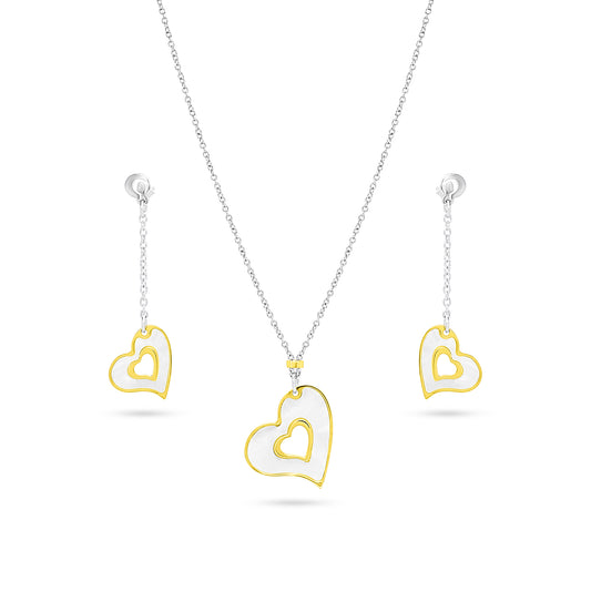 Heart Ensemble with Peal Shell