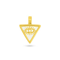 Black Triangle Eye Pendant image