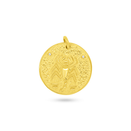 Zodiac Medallion Pendant