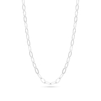 Adjustable Textured Oval Necklace image