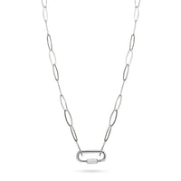Adjustable Link Necklace with Clip image
